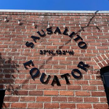 Sausalito Equator - Can't miss it with the Latitude/ Longitude - Coffee & Tea Near Me - Sausalito, California