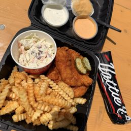 Fried 3 Tenders Plate Fried 3 Tenders Plate
