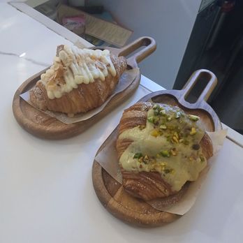 Le Vida - These were the cream filled croissants with the weird tasting stuffed cream inside - Breakfast & Brunch Near Me - North Miami Beach, Florida