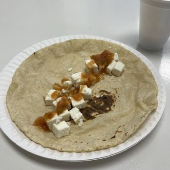 La Estrella Market - Fresh tortilla con queso that I was generously offered as I waited for my friends - Grocery Near Me - San Jose, California La Estrella Market - Fresh tortilla con queso that I was generously offered as I waited for my friends - Grocery Near Me - San Jose, California