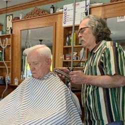 Peoples Barber Shop - Long time customers