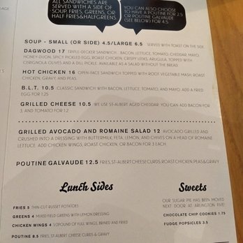 Wilf & Ada's - Menu as of Aug '16 - Diners Near Me - Ottawa, Ontario Wilf & Ada's - Menu as of Aug '16 - Diners Near Me - Ottawa, Ontario