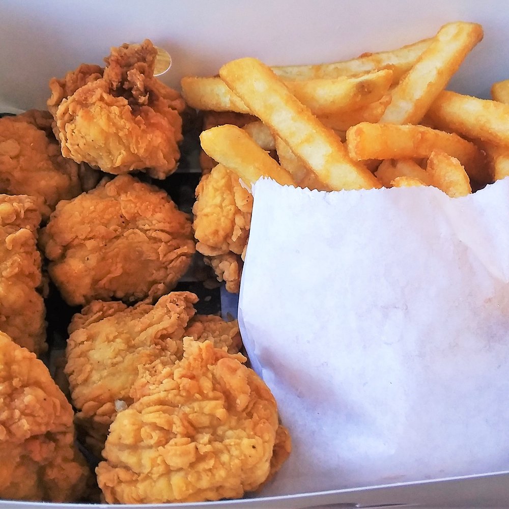 Sharks Burger - Chicken tenders and french fry combo, delish! - Burgers Near Me - Leander, Texas Sharks Burger - Chicken tenders and french fry combo, delish! - Burgers Near Me - Leander, Texas
