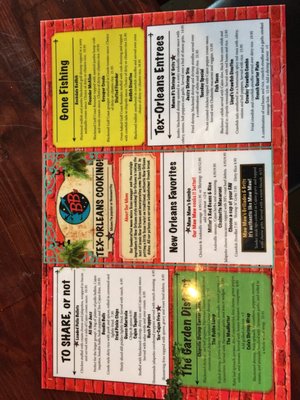 Menu photo 8 BB's Tex-Orleans Katy, TX