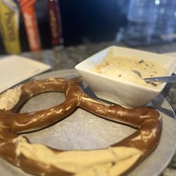 Blue & Gray Bar & Grill - It's bigger in real life.  We had the crab dip on the side and it was basically a meal