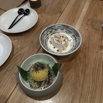 NEP Cafe - Mango Sticky Rice & Salted Cream Flan - Breakfast & Brunch Near Me - Irvine, California NEP Cafe - Mango Sticky Rice & Salted Cream Flan - Breakfast & Brunch Near Me - Irvine, California