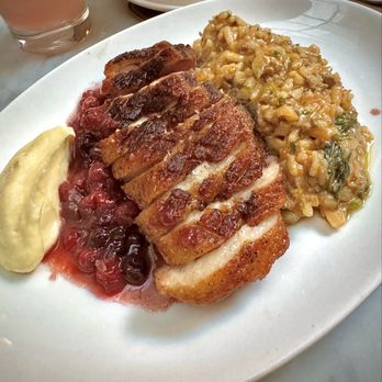 L'Artusi - Duck with Risotto - Italian Near Me - New York, New York L'Artusi - Duck with Risotto - Italian Near Me - New York, New York