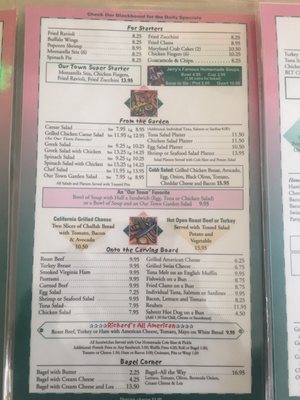 Menu photo 4 Our Town Grille Malverne, NY