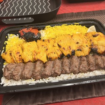 Ziba Persian Restaurant - combo kebab - Persian/Iranian Near Me - Sanjose, California Ziba Persian Restaurant - combo kebab - Persian/Iranian Near Me - Sanjose, California
