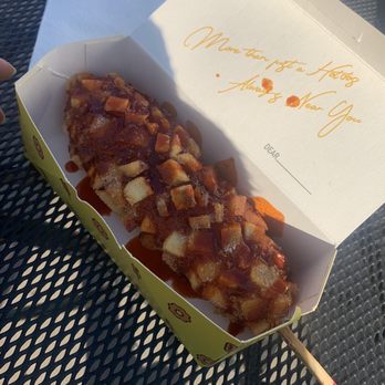 Mochinut - Spicy kdog - Hot Dogs Near Me - Fresno, California Mochinut - Spicy kdog - Hot Dogs Near Me - Fresno, California