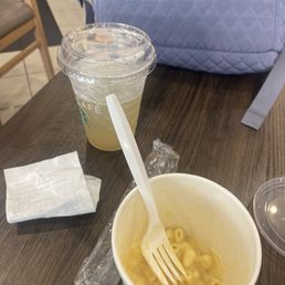 Portions may be small but very delicious and they even have nice people to help you find the book you want Portions may be small but very delicious and they even have nice people to help you find the book you want