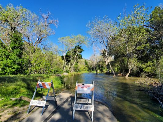 Photo of Hellyer Park & Coyote Creek Trail - San Jose, CA, US. Trail closed due to flooding (April 2023)