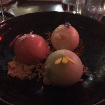 Embassy XO - Trio of sorbets - Chinese Near Me - Sunshine Beach, QLD