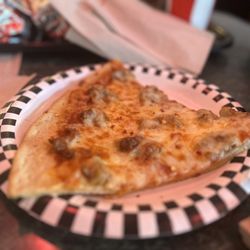 Ricobene's - Slice of sausage pizza