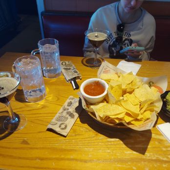Chili's - Espresso martini and chips and salsa and guac - Bars Near Me - Las Vegas, Nevada