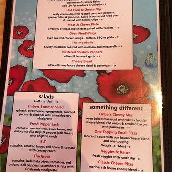 Embers By The Green - a menu for a restaurant - Pizza Near Me - Post Falls, Idaho Embers By The Green - a menu for a restaurant - Pizza Near Me - Post Falls, Idaho