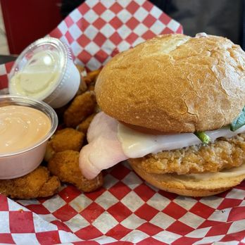 Center Street Grill - Chicken Cordon Blue Sandwich - Burgers Near Me - Logan, Utah