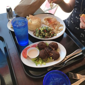 Andalous Mediterranean Grill - Falafel platter - Mediterranean Near Me - Irving, Texas