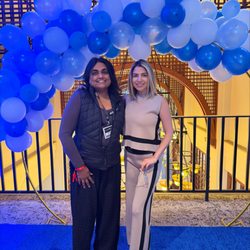 Serendip Medspa - Dr. Stanislaus and our Manager, Jes at a training event.