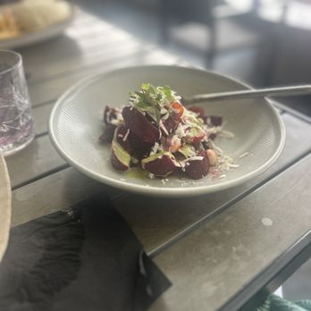 La Costanera - Beet salad- huge portion. Super yummy! - Peruvian Near Me - Half Moon Bay, California La Costanera - Beet salad- huge portion. Super yummy! - Peruvian Near Me - Half Moon Bay, California