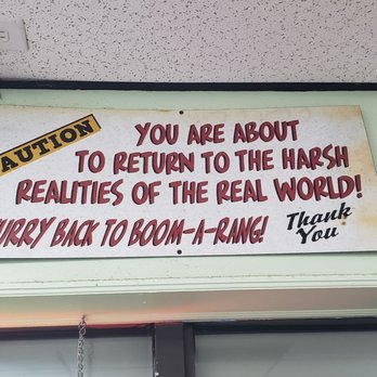 Boomarang Diner - a sign on the wall - Burgers Near Me - Catoosa, Oklahoma Boomarang Diner - a sign on the wall - Burgers Near Me - Catoosa, Oklahoma