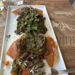 Mushroom Ghormeh Sabzi Mushroom Ghormeh Sabzi