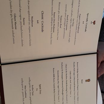 Restaurant August - Cocktail menu - New American Near Me - New Orleans, Louisiana Restaurant August - Cocktail menu - New American Near Me - New Orleans, Louisiana