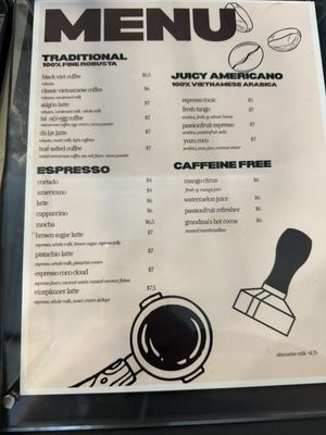 Menu photo 1 Dam Coffee Bar Austin, TX Menu photo 1 Dam Coffee Bar Austin, TX