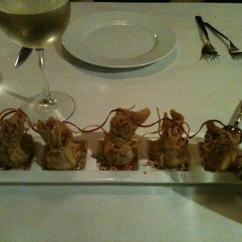 Mint Leaf Cuisine - Crab Wontons - Asian Fusion Near Me - Saratoga, California Mint Leaf Cuisine - Crab Wontons - Asian Fusion Near Me - Saratoga, California