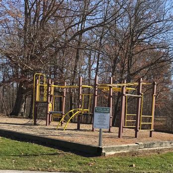 Punderson State Park - Playground by the "beach" parking lot. - Parks Near Me - Newbury, Ohio Punderson State Park - Playground by the "beach" parking lot. - Parks Near Me - Newbury, Ohio