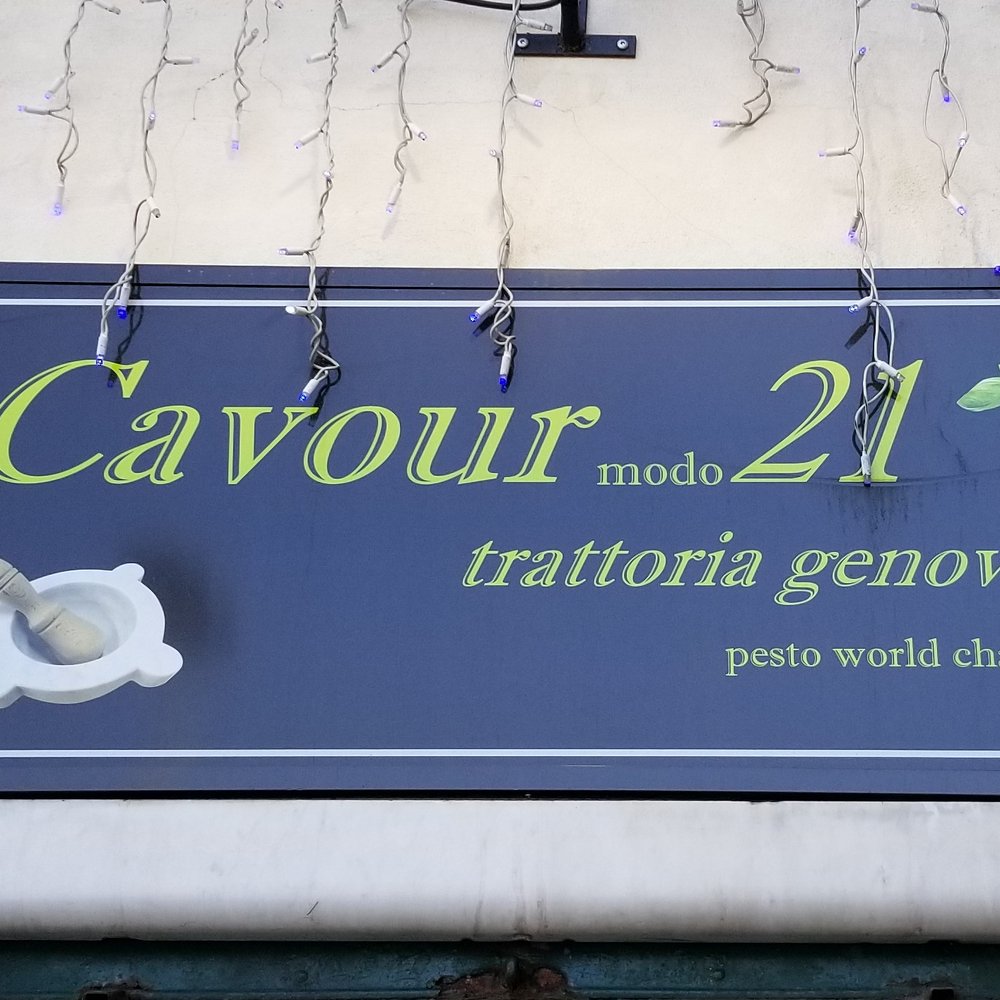 Cavour 21 - Exterior Sign - Trattorie Near Me - Genova, GE Cavour 21 - Exterior Sign - Trattorie Near Me - Genova, GE