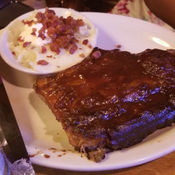 Texas Roadhouse - Ribs and mashed potatoes - American Near Me - Concord, North Carolina Texas Roadhouse - Ribs and mashed potatoes - American Near Me - Concord, North Carolina
