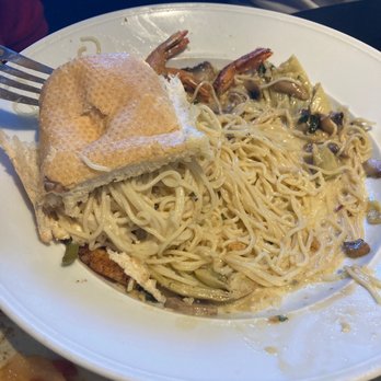 Babin's Seafood House - Made a french quarter pasta sandwich - Seafood Near Me - Katy, Texas Babin's Seafood House - Made a french quarter pasta sandwich - Seafood Near Me - Katy, Texas