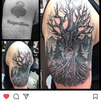 Stone The Crow Tattoo - Tattoo Near Me - Rockville, Maryland Stone The Crow Tattoo - Tattoo Near Me - Rockville, Maryland