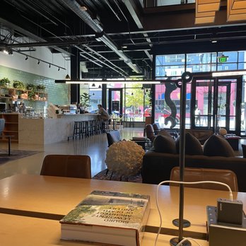 Evoke Cafe Bar - Evoke cafe with great sitting area. - Cafes Near Me - Seattle, Washington