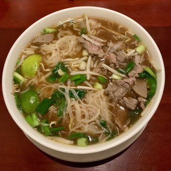 Noodle Saigon - Pho Special with beef brisket, flank steak, rare beef and beef meatball. - Vietnamese Near Me - Naples, Florida Noodle Saigon - Pho Special with beef brisket, flank steak, rare beef and beef meatball. - Vietnamese Near Me - Naples, Florida