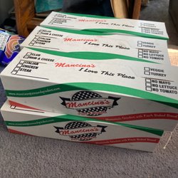 Mancino's - To go boxes grinders
