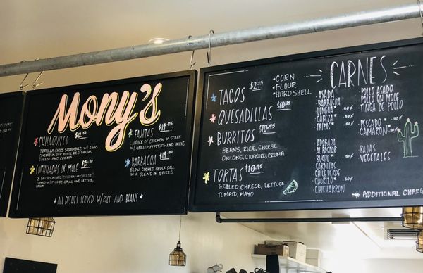 Menu photo 4 Mony's Mexican Food Santa Barbara, CA Menu photo 4 Mony's Mexican Food Santa Barbara, CA