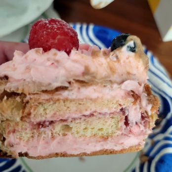 Le Le Choux - Strawberry cake filling- so tasty and light - Bakeries Near Me - Daly City, California