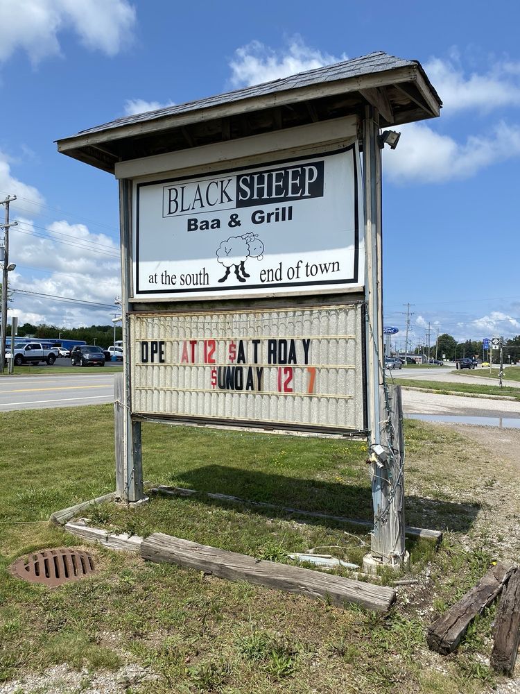 Black Sheep Baa & Grill Logo