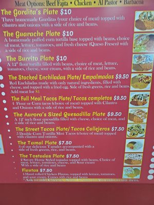 Menu photo 1 Aurora’s Family Kitchen Jarrell, TX Menu photo 1 Aurora’s Family Kitchen Jarrell, TX