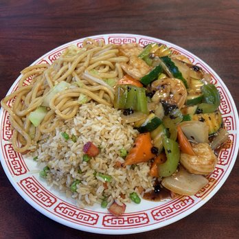 Rose Palace - Shrimp with Black Bean Sauce Combo - Chinese Near Me - Elk Grove, California Rose Palace - Shrimp with Black Bean Sauce Combo - Chinese Near Me - Elk Grove, California