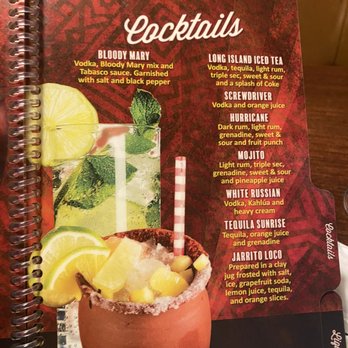La Cocina - Drinks menu - Mexican Near Me - Lakewood, New York