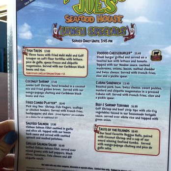 Pompano Joe's - Specials - Seafood Near Me - Destin, Florida Pompano Joe's - Specials - Seafood Near Me - Destin, Florida