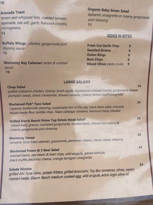 Menu photo 6 Cafe Cruz Soquel, CA