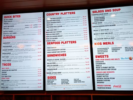 Menu photo 1 Mia's Table Bellaire, TX