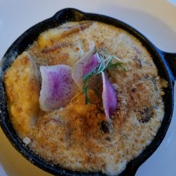 Kettle Valley Steakhouse - Home made gnocchi with crab.