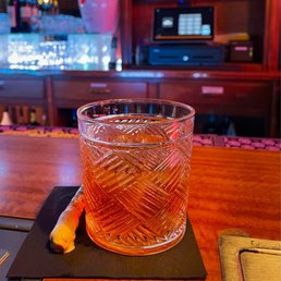 PB Old Fashioned w dipped pretzel