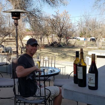 Grey Mule Wine Saloon - A great patio if you have a dog and enjoy wine. The cheese and meat tray was yummy and the service was great. - Wine Tasting Room Near Me - Fort Stockton, Texas Grey Mule Wine Saloon - A great patio if you have a dog and enjoy wine. The cheese and meat tray was yummy and the service was great. - Wine Tasting Room Near Me - Fort Stockton, Texas