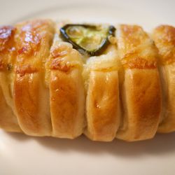 K's Pan - Jalepeno, cheese and sausage roll